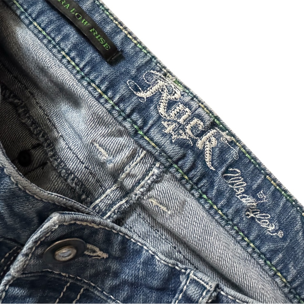 Rock & Republic Women's Boot Cut Jeans in Blue - Picture 3 of 4